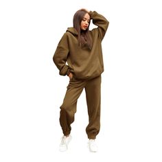 Womens Joggers Outfit, Track Suits Women, Japanese Hoodie, Short Hoodie, Fitness Wear Women, Tracksuit Outfit, Long Sleeve Workout, Sweatsuit Set, Casual Wear Women