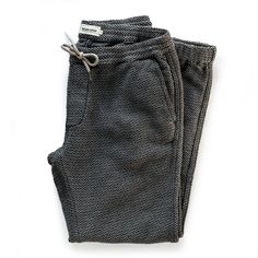 The Après Pant in Charcoal Sashiko - Men's Lounge Pants | The Après Pant | Taylor Stitch Stitch Clothing, Everyday Carry Bag, Taylor Stitch, Trail Shoes, Long Haul, Brand Sale, Dress Watch, Comforters Cozy, British Indian