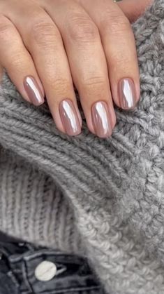 Wife Nails, Nagellack Trends, Subtle Nails, Smink Inspiration, Casual Nails, Makijaż Smokey Eye, Mob Wife, Cute Gel Nails