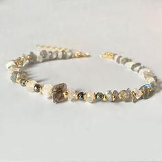 Herkimer Labradorite Moonstone bracelet, Dainty gemstone bracelet, Sterling silver bracelet, birthstone bracelet, Gift for her Birthstone Bracelet, Bracelet Dainty, Moonstone Bracelet, Birthstone Bracelets, Bracelet Sterling Silver, Herkimer Diamond, Sterling Silver Bracelet, Gemstone Bracelets, Gold Plated Silver