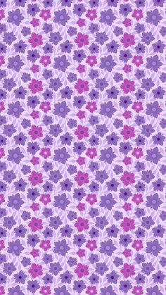 a purple and pink flower pattern is shown in this image, it appears to be very colorful