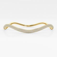 Gold Silver Jewelry, Pearl And Diamond Earrings, The Bomb, Ethical Jewelry, Radiant Diamond, Bangles Bracelets, Diamond Bangle, Fancy Jewelry, Pearl Diamond