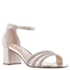 NAGIDA-SOFT PLATINO-DREAMLAND New Heels, Nina Shoes, Bridal Heels, Champagne Color, The Eye, Mother Of The Bride, Sale Items, The Bride, Ankle Strap