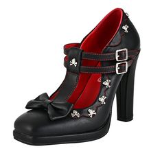 Mary Jane High Heels, Demonia Shoes, Gothic Shoes, Black Platform Heels, New Rock, Mary Jane Pumps, Mary Jane Heels, Heel Pumps, Platform Pumps