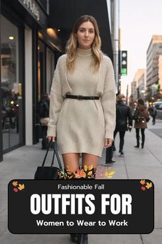 Fall Work Outfits for Women Office Cozy, Fall Outfits For Women