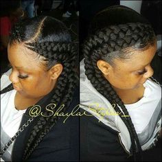 Two Braids Hairstyle Black Women, Two Braid Hairstyles, Two Braids, Natural Women, Braids For Black Hair, Locs, Hair And Nails