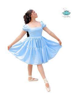 Base Blue Twirl Dress for Women – Matching Mother and Daughter Outfit – Create a magical matching mother and daughter Disneybounding look with this Cinderella-inspired base blue twirl dress for adults. Perfect for Halloween costumes Fitted Princess Style Spring Fairy Dress, Fitted Princess Fairy Dress For Summer, Fitted Princess Style Fairy Dress For Summer, Princess Style Fitted Fairy Dress For Summer, Fitted Whimsical Twirl Dress For Summer, Whimsical Fitted Twirl Dress For Summer, Light Blue Fitted Princess Dress, Fitted Blue Balletcore Dress, Fitted Balletcore Fairy Dress For Summer