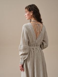 Soft Natural Kibbe Fall Outfits, Bohemian A-line Dress With Buttons, Spring Gatherings Maxi Length Dress, Bohemian A-line Daywear Dresses, Elegant Beige Boho Dress For Spring, Elegant Boho Dress For Garden Party, Elegant Summer Maxi Dress For Gatherings, Beige Dresses For Spring Gatherings, V-neck Summer Dresses For Gatherings