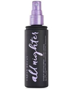 Urban Decay All Nighter Makeup Setting Spray - Long Lasting | macys.com Make Up Spray, Urban Makeup, Vibrant Makeup, Makeup Sephora, Urban Decay All Nighter, Fixing Spray, Urban Decay Cosmetics, Makeup Spray, Smink Inspiration