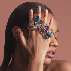 The return of a LAGOS icon. Our signature emerald-cut amethyst gemstone ring with a prong setting in sterling silver and 18K gold Caviar beading. Lagos Jewelry, Beautiful Baubles, Swiss Blue Topaz Ring, Gold Link Bracelet, Citrine Ring, Citrine Gemstone, Swiss Blue Topaz, Quartz Ring, Smokey Quartz