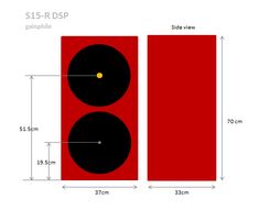 a diagram showing the size and width of a traffic light with measurements for each section