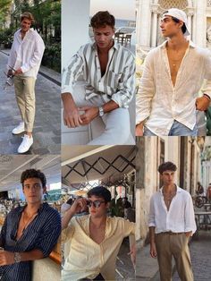 Italian Boy Outfit, Italian Men Aesthetic, Thrift Bundle, Dream Partner, Italian Mens Fashion, Mens Summer Outfits, Mens Casual Outfits Summer