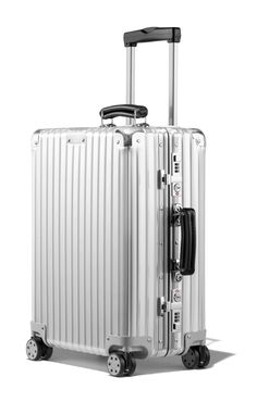 Rimowa Cabin, Silver Suitcase, Rimowa Classic, Hand Carry Luggage, Aluminum Suitcase, Leather Front Pocket Wallet, Cabin Suitcase, Cabin Luggage, Custom Luggage