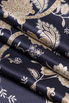 This sophisticated floral print on silk satin will be sure to garner compliments. 100% Made in Como, Italy. Generous size: Approx. 27" x 78". You can wear this wrap as an elegant evening shawl and also as a daytime scarf. A timeless addition to your wardrobe. 100% silk satin: A luxuriously soft fabric with a lustrous sheen on one side and a gentle matte finish on the other that feels oh-so sumptuous. Unlike common polyester satin, our satin is pure silk, offering unmatched elegance and quality. Elegant Floral Silk Scarf, Elegant Blue Satin Silk Scarf, Elegant Printed Silk Scarf, Elegant Silk Scarf With Floral Print For Formal Occasions, Elegant Printed Patterned Silk Scarf, Elegant Patterned Silk Scarf, Midnight Blue And Gold, Shawl For Women, Evening Shawls