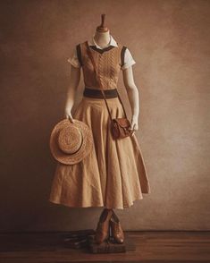 Olden Days Aesthetic Clothes, Old England Aesthetic Fashion, Edwardian Dark Academia, Victorian Farmer Clothing, Edwardian Jumper Dress, Edwardian Inspired Fashion, Edwardian Adventurer, Academia Wardrobe, Academia Style