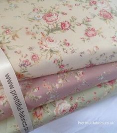 100% Cotton Poplin. Fabric Weight 130 gsm. Buy 3 get 7% off. Shabby Chic Fabric, Vintage Floral Fabric, Spring Roses, Patchwork Quilt Patterns, Pretty Fabric, Patch Work, Fabric Sewing, Fabulous Fabrics, Vintage Roses