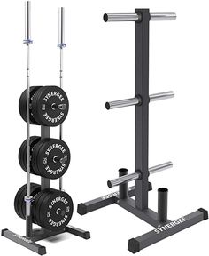 the gym equipment is ready to be used by someone who wants to do something with it