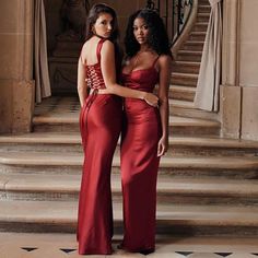 High Waist Maxi Dress, Split Long Dress, Sleeveless Skirt, Prom Dresses Gowns, Dress Open Back, Split Dress, Formal Gown, White Maxi, Color Rojo