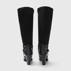 The shaft measures approximately 3.0" from arch Heel measures approximately 3.0" 【Key sizeã€?0.43" platform. 3.0" heel. 14.73" shaft height... For more size data for knee-high boots. please refer to the picture. 【Anti-slip rubber soleã€?The rubber sole and the pattern design are more slip-resistant. The excellent traction of these wide calf boots makes walking more stable. 【Elastic design. perfect fit for your legsã€?The elastic band design on the shoe mouth adapts to more calf shapes as much as Wide Calf Knee-high Moto Boots With Zipper, Wide Calf Knee-high Moto Boots With Zipper Closure, Knee-high Wide Calf Moto Boots With Zipper, Wide Calf High Shaft Heeled Boots With Reinforced Heel, Winter Wide Calf Heeled Boots With Zipper, Wide Calf High Heel Boots With Buckle Closure, Wide Calf Round Toe Heeled Boots With Buckle, Round Toe Platform Boots With Zipper Closure, Platform Boots With Zipper Closure And Round Toe