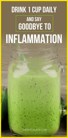 Anti-inflammatory Smoothie Green Drink