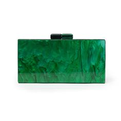 A simple yet classic bag to wear with all outfits. Add a pop of green to your wardrobe with our solid emerald clutch. Send us an email if you want this bag engraved! hello@raeoflightcustom.com Material: Acrylic Size: 8x4x2' Emerald Green Acrylic clasp Acrylic material Detachable chain included Fits all size iPhone Mirror inside Trendy Green Evening Box Bag, Trendy Green Box Bag For Evening, Green Rectangular Clutch For Everyday Use, Green Rectangular Box Bag For Evening, Chic Green Rectangular Evening Bag, Rectangular Green Box Bag For Evening, Elegant Green Rectangular Bag, Green Rectangular Box Bag As Gift, Green Rectangular Box Bag For Party