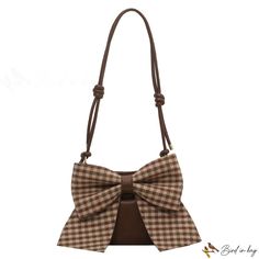 Bird in Bag - Bag lady bow college women's bag new popular fashion shoulder crossbody small square bag Chic Rectangular Bag With Detachable Bow, Trendy Bow Bags For Everyday Use, Trendy Bags With Bow For Everyday Use, Everyday Bow Satchel Bag, Everyday Satchel Bag With Bow, Chic Shoulder Bag With Bow For Daily Use, Trendy Everyday Bag With Bow, Daily Use Shoulder Bag With Bow, Chic Rectangular Shoulder Bag With Bow