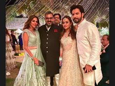 Varun Dhawan And Natasha Dalals Wedding Pictures Simple Indian Outfits, What If Movie, Aditya Chopra, Yash Raj Films, Rani Mukerji, Indian Bride Outfits, Becoming An Actress, Vogue India