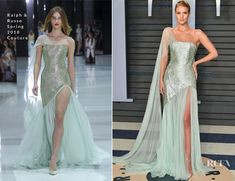 Ralph Russo Couture, Ralph Russo, Red Carpet Outfits, Ralph And Russo, Mom Wedding, Oscar Party, Huntington Whiteley, Vanity Fair Oscar Party