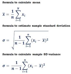 the formula for two sample samples is shown