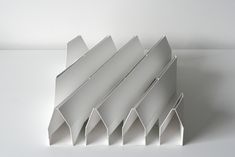 an image of a white paper structure on the table