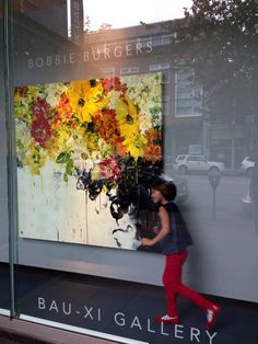 Bobbie Burgers at Bau Xi Gallery in Vancouver and Toronto plus Foster White Gallery in Seattle. Burger Art, Canvas For Beginners, Large Painting, Art Moderne, Botanical Art, Floral Painting