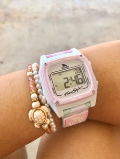 Waterproof Watch Jewelry USE CODE: REBECCAART for 10% off your Freestyle order 🐚🌴🦈🌸 Freestyle Watches Sharks, Summer Needs