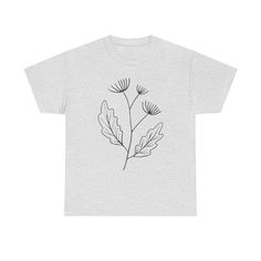 Minimalist Botanical Flower T-Shirt - cool graphic floral nature aesthetic art | eBay Nature Aesthetic Art, Graphic Floral, Botanical Flowers, Trendy Style, Nature Aesthetic, Aesthetic Art, Trendy Fashion, Unique Style, Mens Accessories