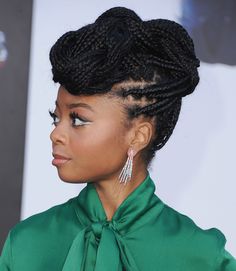 Skai Jackson | Hair inspo doesn't get better than this! Celebrity Braids, Brown Ombre Hair Color, African Braids Hairstyles Pictures, Braids Styling, Skai Jackson, Chanel Iman, Long Box Braids, Hairstyles Pictures, Braids Hairstyles Pictures