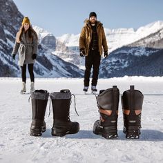 Tested at both the North and South Poles, APEX performs flawlessly under the most demanding conditions. APEX is appropriate for extended periods of time in extreme cold weather, snow and/or ice-covered environments, where activity level may be low to moderate. Boasting the most comprehensive inner boot system, APEX features the highest level of cold comfort in the Baffin range. Weather Snow, Double B, South Pole, High Level, Winter Boot, Unisex Fashion, Boots Men, Cold Weather, Leather Upper