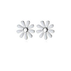 PRICES MAY VARY. High Quality Material: These flower stud earrings are all made of real 925 sterling silver (not only the earrings posts but the whole earrings are 925 sterling silver material). Healthy silver material is Nickel-free, Lead-free, Cadmium-free and Hypoallergenic, which won’t irritate your ears! Wear Comfortably! Unique Design: The classic and elegant flower stud earring of design can always keep in fashion, never out of style. You can wear the daisy stud earrings with any outfits! Sterling Silver Flower Earrings For Mother's Day, Mother's Day Sterling Silver Flower Earrings, Mother's Day Silver Sterling Flower Earrings, White Sterling Silver Pierced Flower Earrings, Cute Silver Flower Earrings, Silver Flower Earrings For Mother's Day, White Sterling Silver Earrings For Mother's Day, Cute White Sterling Silver Jewelry, Hypoallergenic White Gold Flower Earrings In Sterling Silver