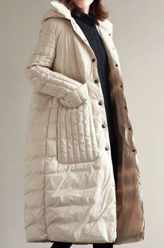 White Loose Fitting women Winter 90% Duck Down Jackets, Down Jacket Women Down Coat Plus Size   handmade any size up to 50 colors custom down coat #women clothing #downcoatwomen#loosedowncoat#blackcoat#plussizecoat Luxury Winter White Down Outerwear, Plus Size Warm Coats, Long Winter Coats Women Plus Size, Luxury Duck Down Quilted Jacket For Winter, Puffer Coat Plus Size, Plus Size Long Winter Coats, Plus Size Women Long Coat, Luxury Duck Down Quilted Jacket For Cold Weather, Long Coat Plus Size Women