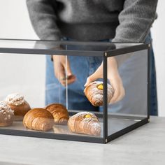 Bakery Display Case | Retail Display Case | George & Willy – George and Willy Pastry Display Case, Elegant Bakery, Retail Display Case, Retail Display Cases, George And Willy, Bakery Display Case, Pastry Display, Small Bakery, Bakery Decor