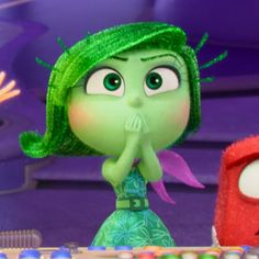 the characters from inside out appear to be surprised by each other's surprisers