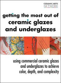 the cover of an article about ceramic glass and underglazes, with text on it