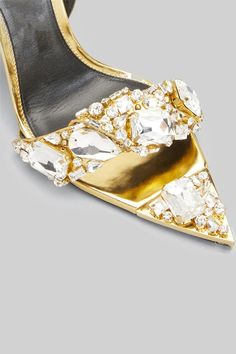 Leather Rhinestone High Heels - Gold – Sierra Darien Sierra Darien, High Heels Silver, Heels Silver, Rhinestone High Heels, Silver High Heels, Heels Gold, Gold Heels, Gold Rhinestone, Silver Rhinestone