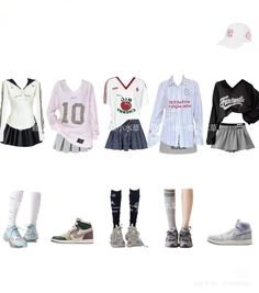 Kpop Outfits Inspiration, Korean Fashion Kpop, Fashion Idol, Dance Fashion