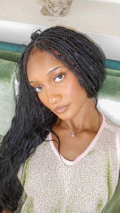 Dread Bob, Short Box Braids Hairstyles, Braids Hairstyles Pictures, Aesthetic Moodboard, Box Braids Hairstyles, Twist Braids, Braids Hairstyles