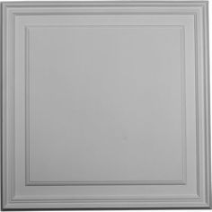 an empty white frame on a white background