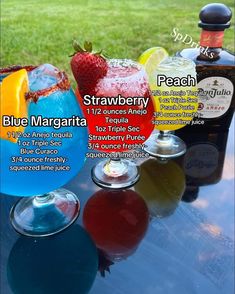 an image of a magazine cover with drinks