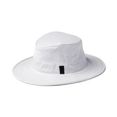 a white hat on a white background