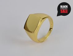 This listing is for 14k Gold Filled signet ring the base metal is 925 sterling silver. this is a timeless classic that goes with just about any look and will look great both on man and woman. What is Gold Fill? It's an actual layer of gold-pressure bonded to another metal. Gold filled is not to be confused with gold plating as filled literally has 100% more gold than gold plating. Gold filled is much more valuable and tarnish resistant. It does not flake off, rub off or turn colors. As a matter Gold Jewelry With Polished Edges For Gift, Yellow Gold Signet Ring With Polished Edges As Gift, 14k Gold Rings With Polished Edges For Gift, Gold Signet Ring With Polished Edges For Gift, Polished Open Ring Jewelry For Gifts, Gift Jewelry With Polished Edges Open Ring, 14k Gold Signet Ring With Polished Edges As Gift, Open Signet Ring With Polished Edges For Gift, Slytherin Ring