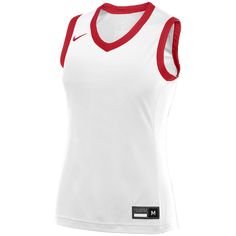 JUST BREATHE. The Nike Crossover Jersey takes breathability to the next level with a mesh-textured back panel. Sweat-wicking technology comes in clutch with moisture management that minimizes distraction, so you can focus on playing your best. Choose from a variety of colors for the right on-court look for your team. Sweat-wicking technology helps you stay dry and comfortable. Mesh back panel lets air flow to keep you cool. 100% polyester White Sleeveless Moisture-wicking Jersey, White Dri-fit Training Jersey, White Basketball Jersey For Sports Season, White Jersey Sporty Top, White Sporty Jersey Top, Sporty White Jersey Top, White Dri-fit Moisture-wicking Jersey, White Collegiate Moisture-wicking Activewear, Sporty White Sleeveless Jersey