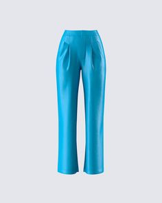 Brighten up everyone’s day in these turquoise pants 💙 Made from vegan leather and complete with a trouser style, a relaxed high rise fit, pleat detailing, and side seam pockets - these pants are the pop of color your closet needs 😍 Vegan Leather Pant, Turquoise Pants, Uzun Boy, Closet Needs, Leather Pant, Trouser Style, Cargo Pant, Shoe Collection, Jumpsuit Dress