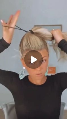 Messy Bun For Medium Hair, Bun Ideas, Top Knots, Hair Bun Tutorial, Natural Hair Tutorials, Bun Tutorial, Hairstyles Updo, Summer Hairstyles For Medium Hair